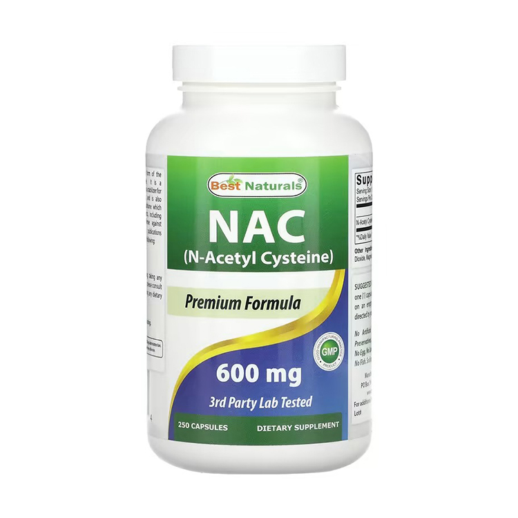Best Naturals, NAC, 600 mg, 250 Capsules