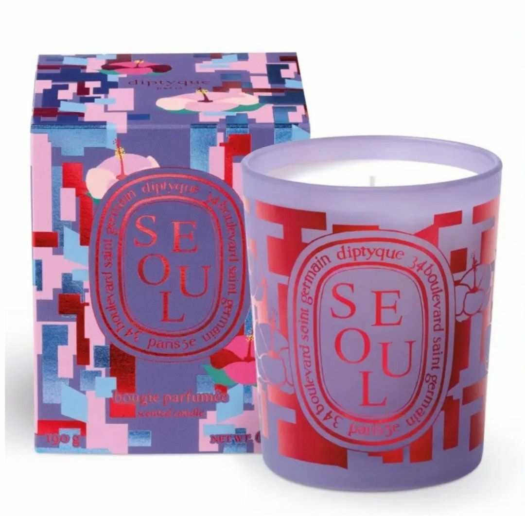 Diptyque限量城市香氛蠟燭190G 首爾Seoul