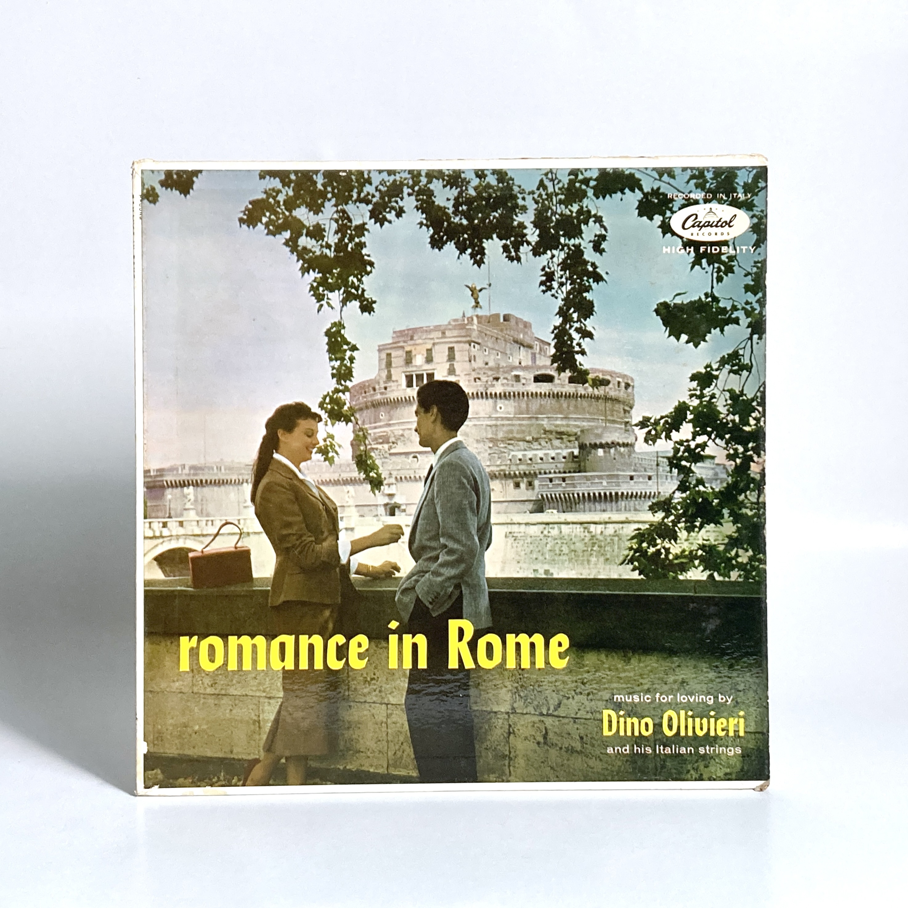 黑膠唱片封面 A｜romance in Rome