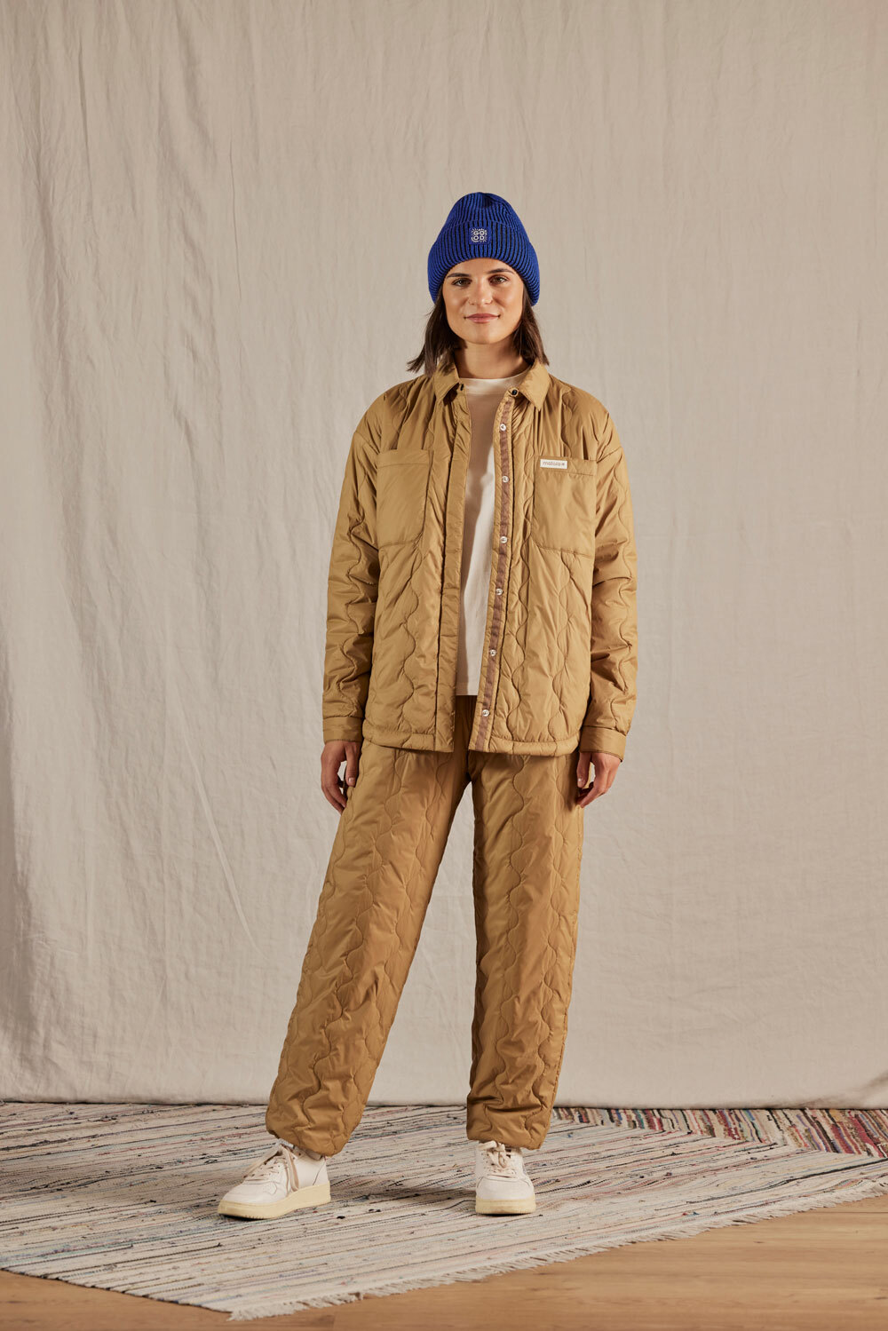 【MALOJA】女Primaloft防風保暖襯衫式外套 / 24MA38439 - [森林綠、卡其棕]