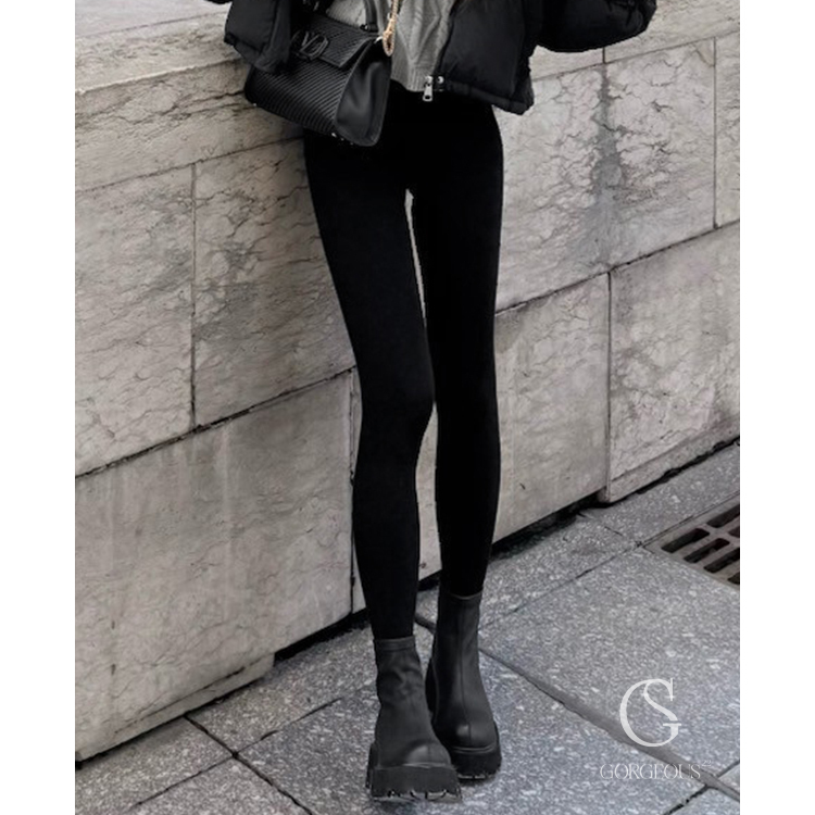 S165 現貨「連腳科技保暖褲」