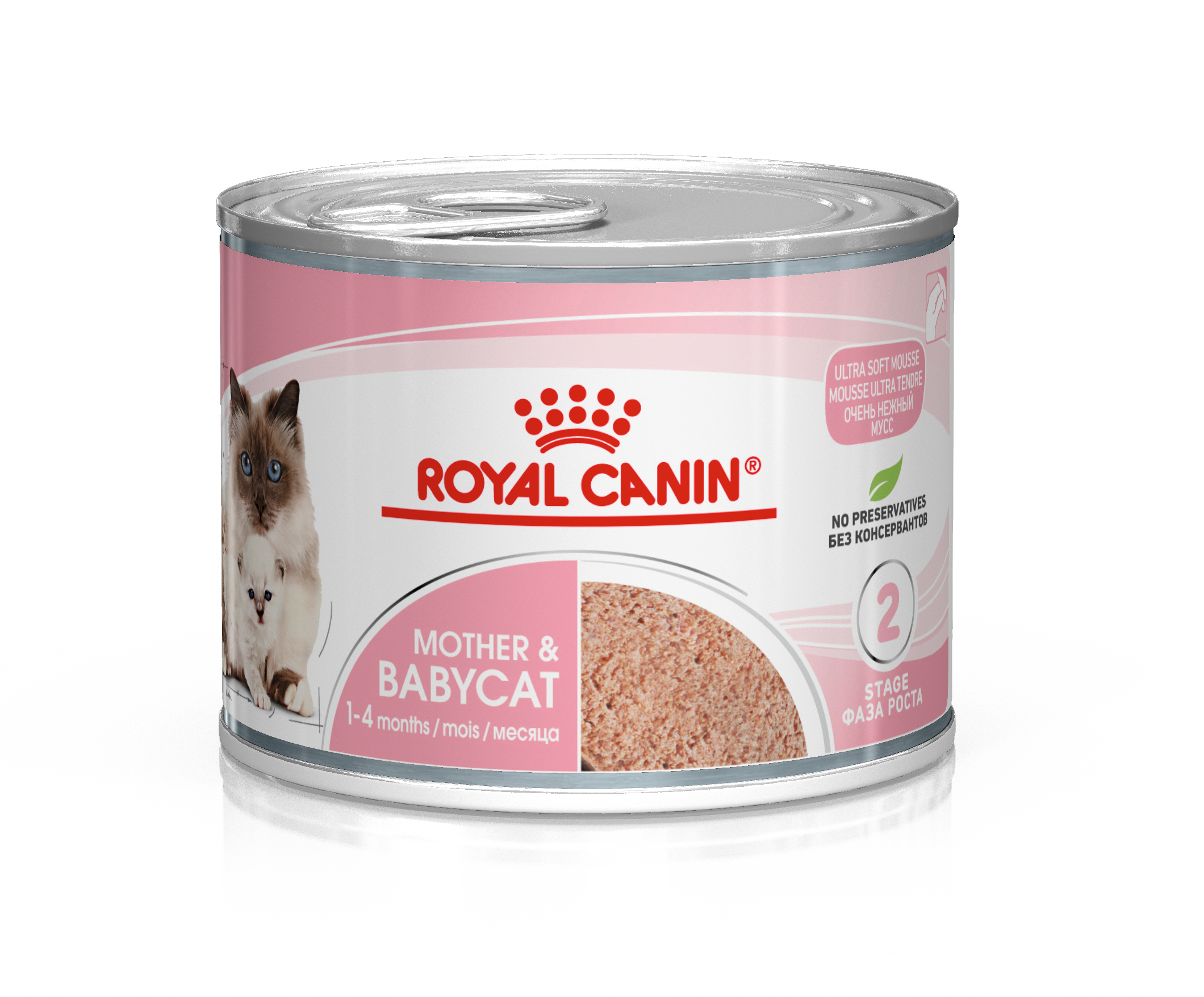Royal Canin 法國皇家｜BC34W 離乳貓與母貓主食濕糧 幼貓罐頭195g