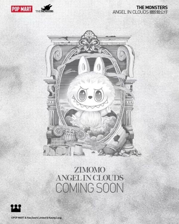 正品POPMART ANGEL IN CLOUDS,ZIMOMO, 云中天使 正品POPMART ANGEL IN CLOUDS,ZIMOMO, 云中天使
