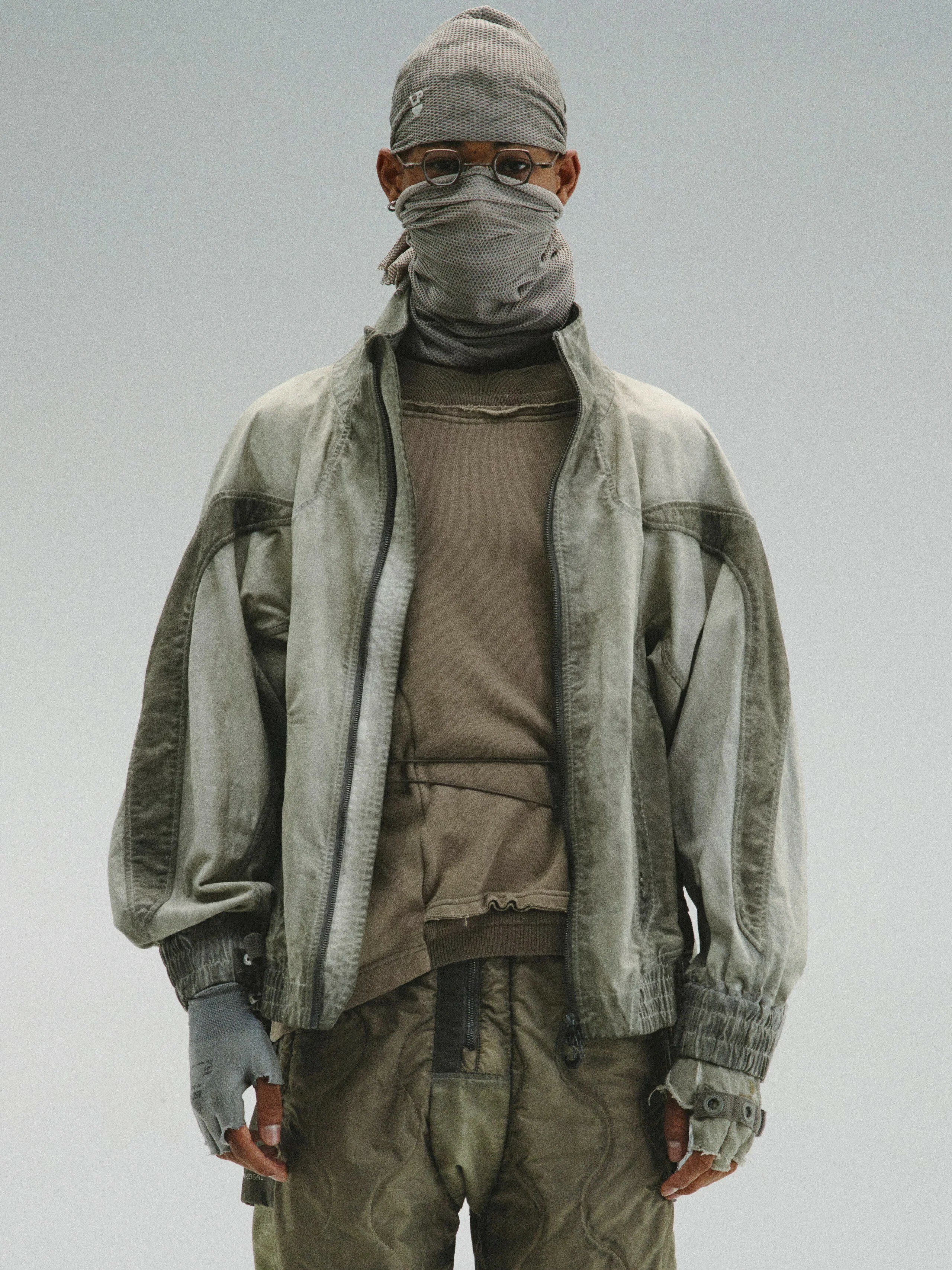 【Focus Store】現貨 Hamcus FW24 DUSZEN LPU / OVERSEER'S RUIN JACKET 拼接丹寧外套 VM02324-1(GM)