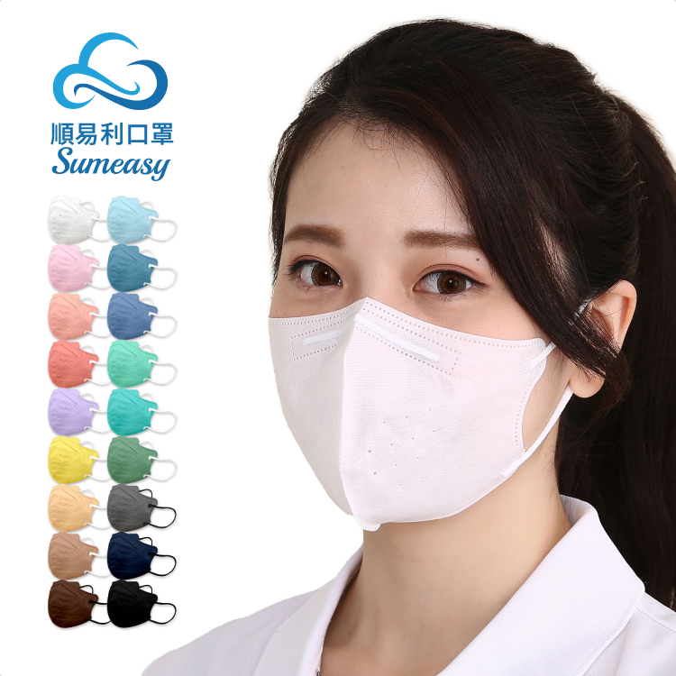 順易利3D立體醫用口罩_成人L號30入