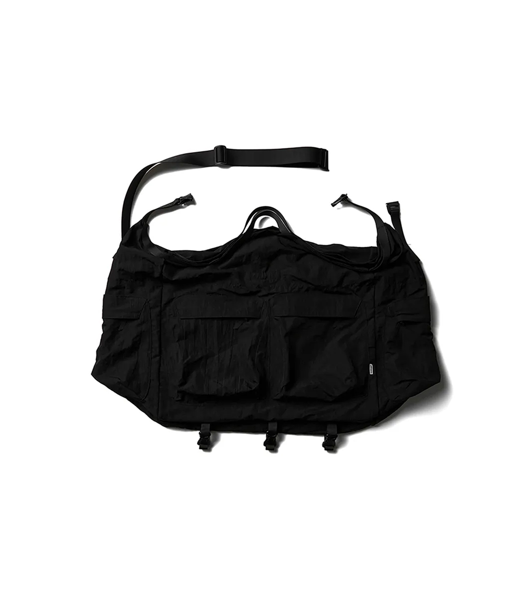 nozzle quiz® / 2WAY utility errand duffle - 黑 Black
