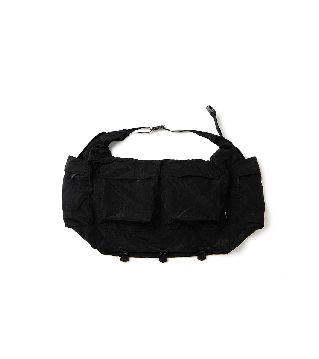 nozzle quiz® / 2WAY utility errand duffle - 黑 Black