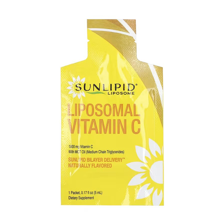 Sunlipid, Liposomal Vitamin C with MCT Oil, 30 Packets, 0.17 fl oz (5 ml) Each