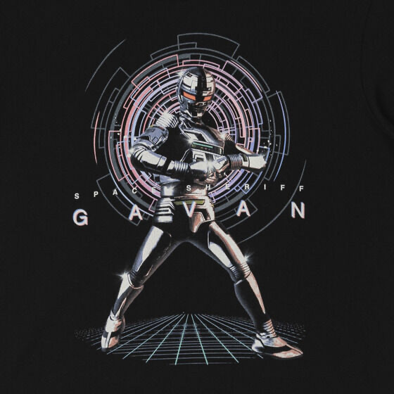 226493 Pbandai 預訂 2025/4月 東映ヒーローTシャツ　宇宙刑事ギャバン　サイバー柄