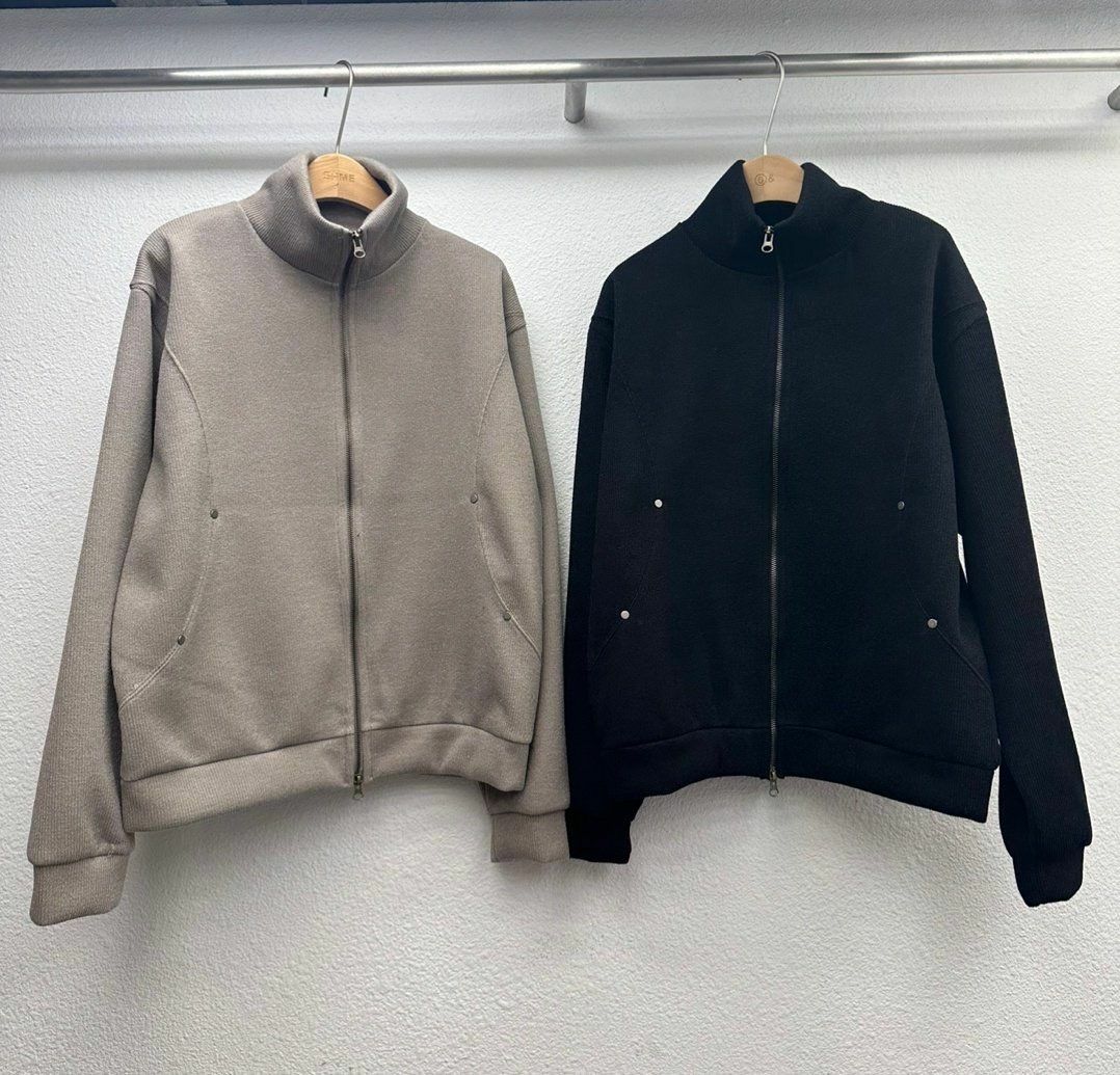 淨色企領拉鍊外套 GAME-044T