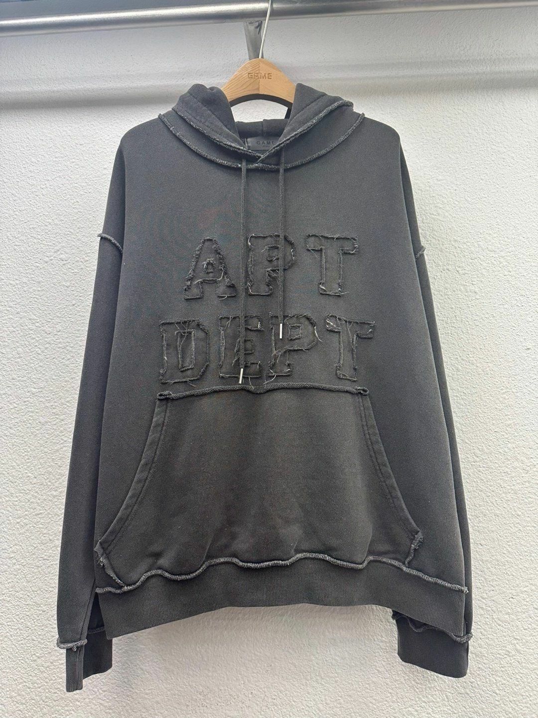 洗水英文字連帽衛衣 GAME-045T