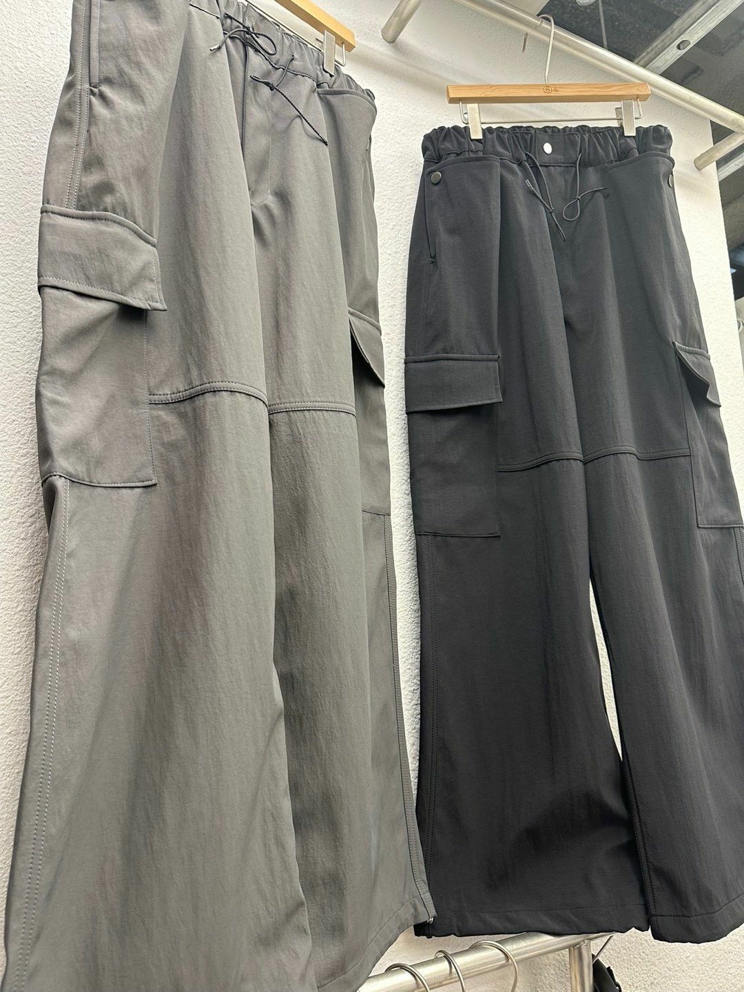 淨色可束腳鬆身褲 GAME-047P