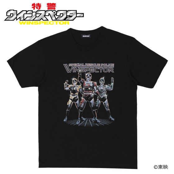 218618 Pbandai 預訂 2024/12月 東映ヒーローTシャツ　特警ウインスペクター