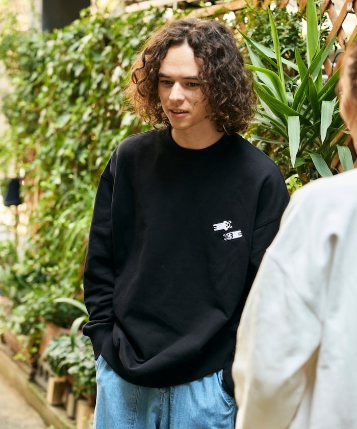 2024AW Matsui × FREAK'S STORE 聯名 松井先生 吉他 狗狗 刺繡 大學T 現貨 1023411300019