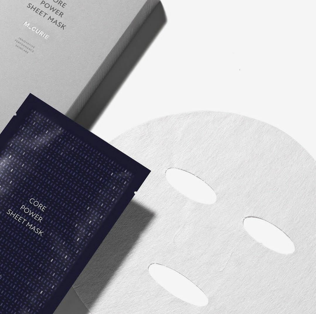 M CURIE Core Power Sheet Mask 6PCS