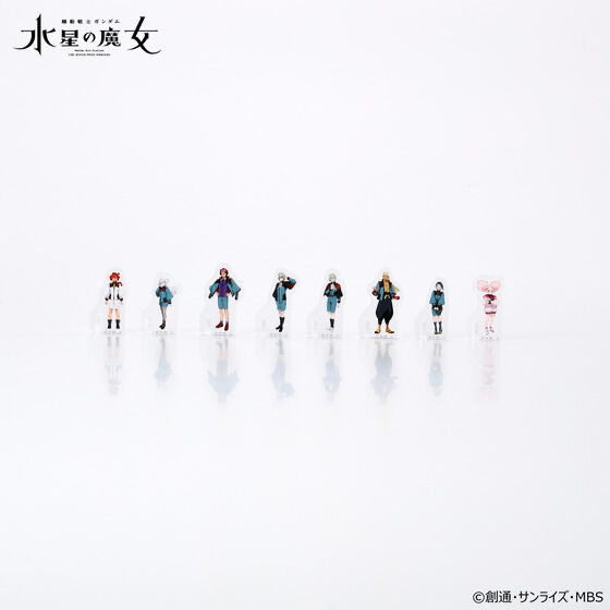 242193 Pbandai 預訂 2026/2月 機動戦士ガンダム 水星の魔女 ミニアクシリーズ アクリルスタンド （8種セット）⚠️⚠️只有立牌‼️‼️