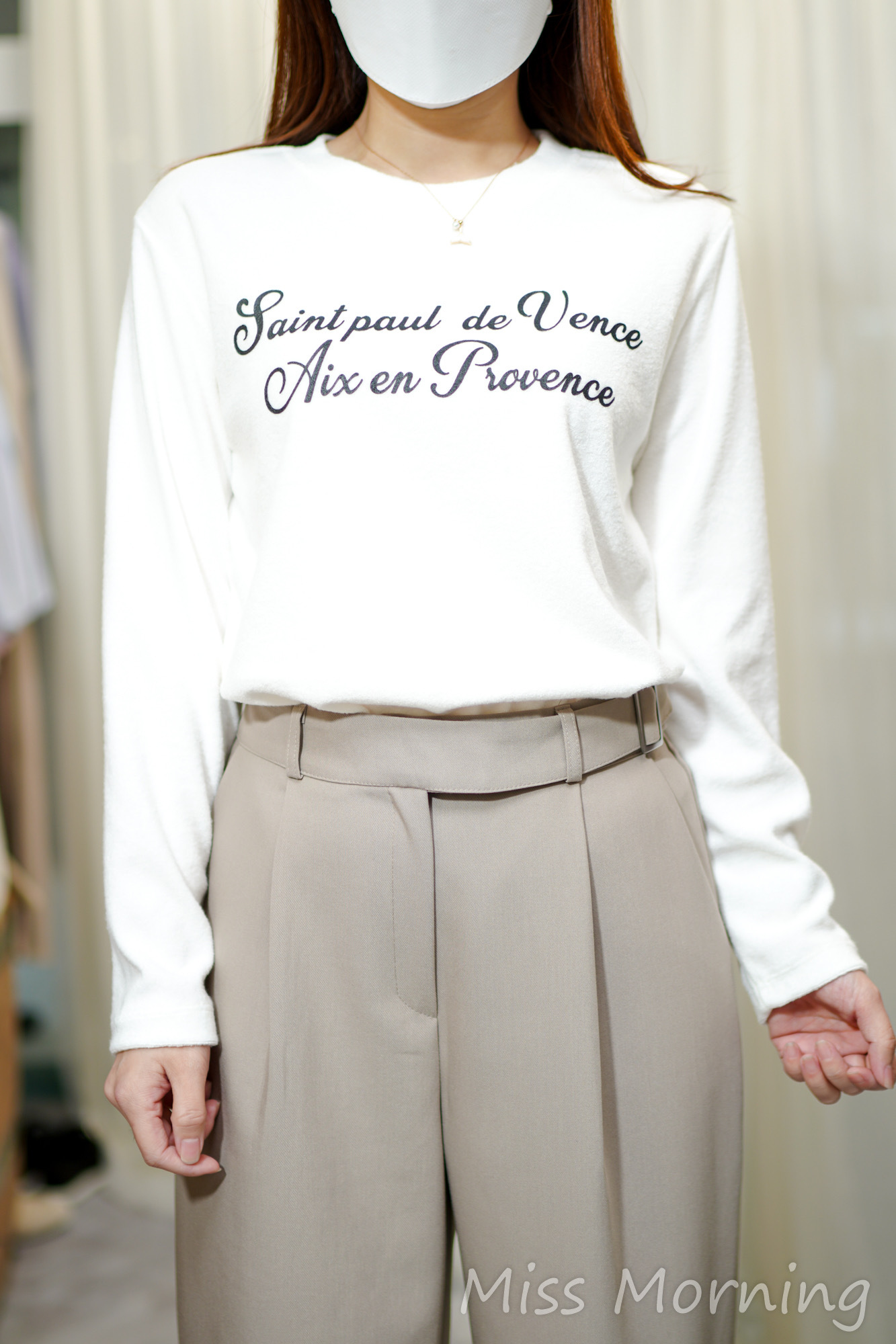 毛巾面料上衣(14234)