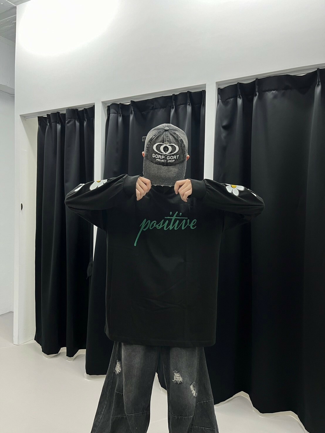 (GOAL) Positive 1303 三朵雛菊薄長袖