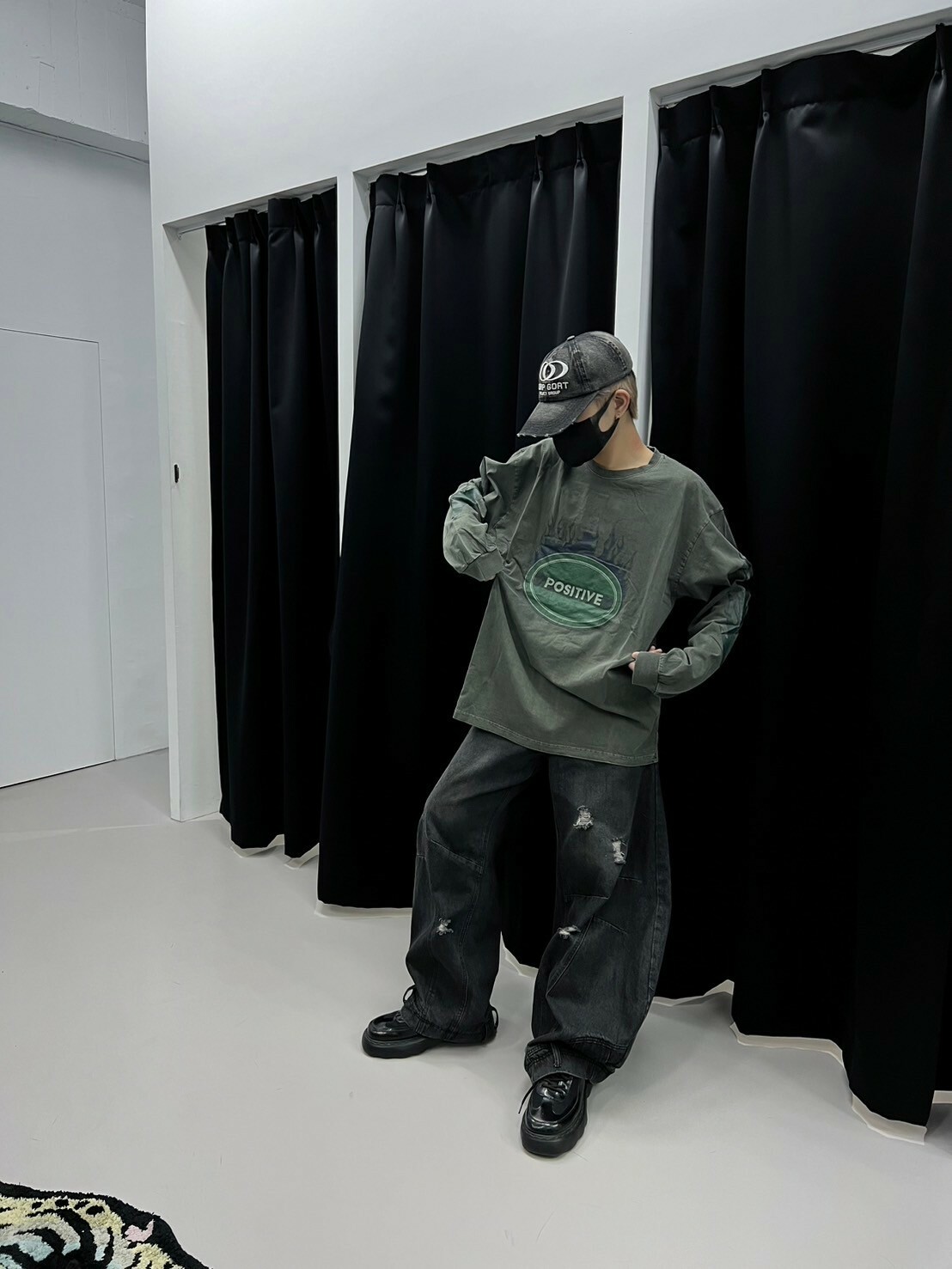 (GOAL) Positive 1301 火焰LOGO薄長袖