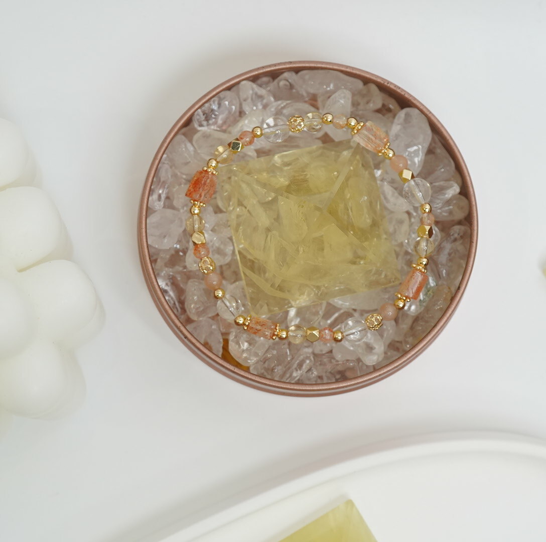 黃水晶金字塔｜擺件