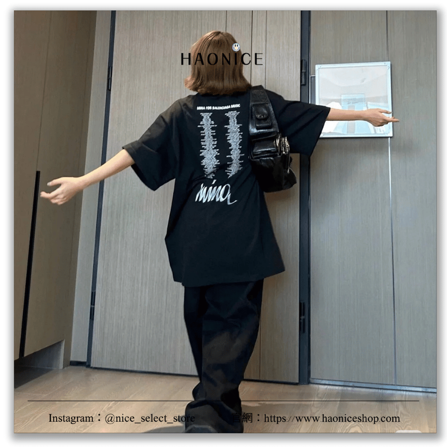 【NICE 歐美日韓代購】24SS Balenciaga x Mina聯名 上海經銷商🔥Music系列人臉短袖 短T 專輯列表 NFC