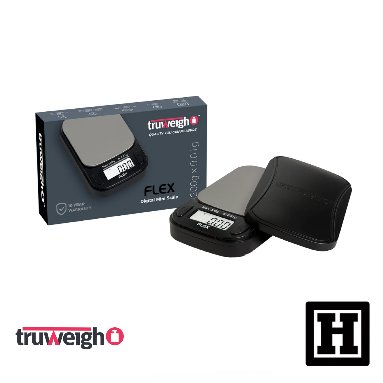 Truweigh Flex Scale 迷你型 電子秤「上限200g」