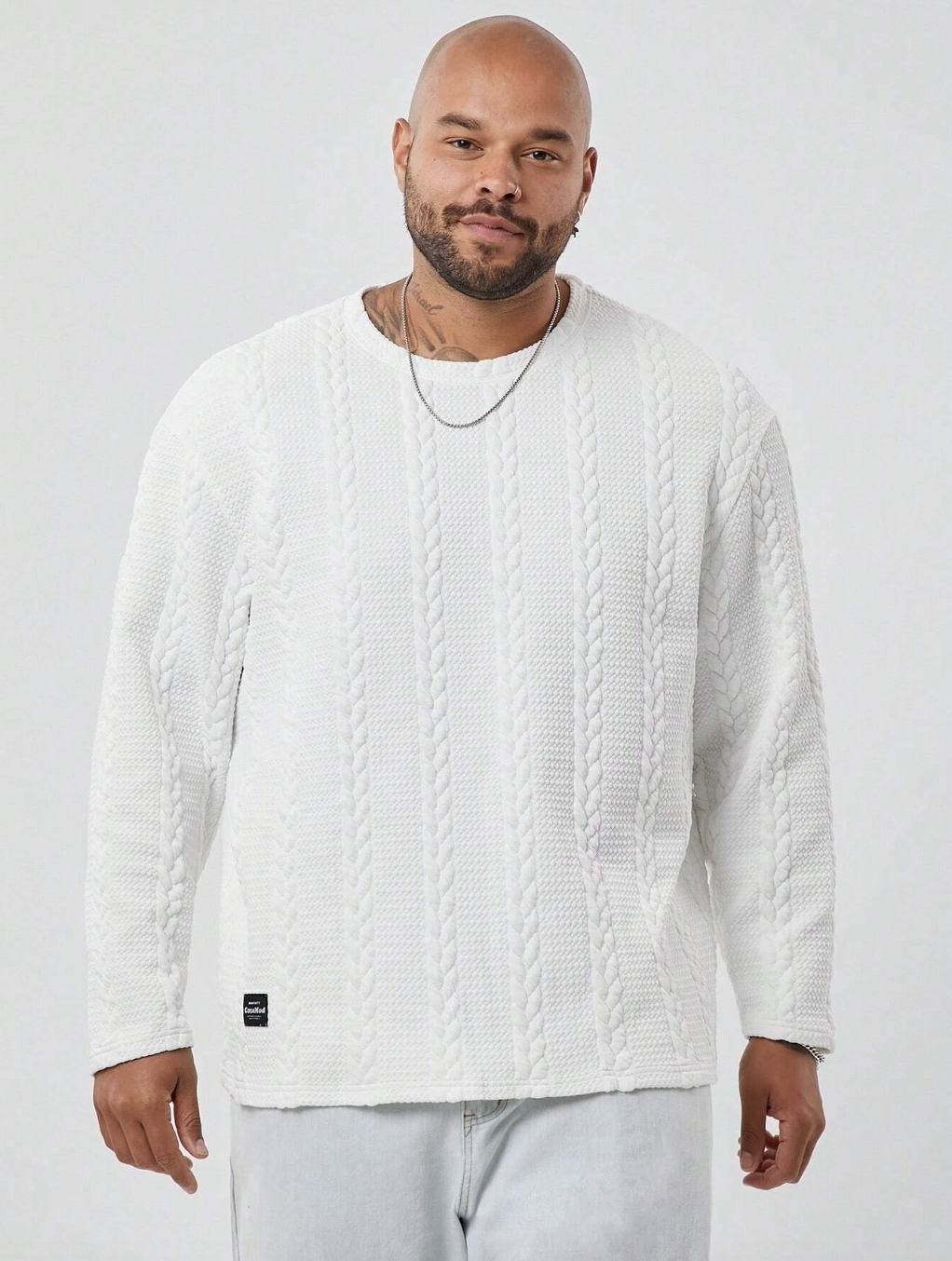 KADMAX大尺碼-秋冬長袖TEE〈CATW2425〉