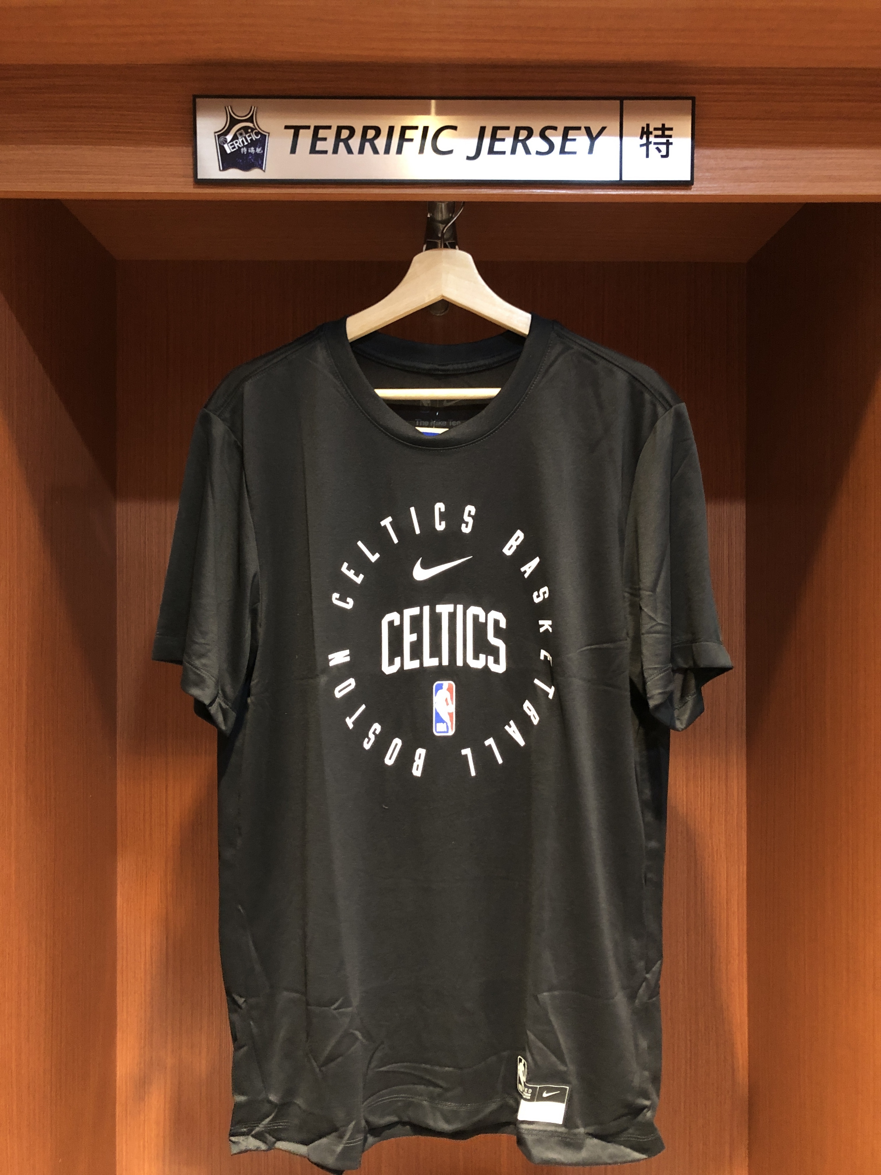 NBA短袖 Boston Celtics 波士頓賽爾提克黑 24-25 熱身短袖 球員實穿款 Nike Practice Tee 排汗短袖 全新