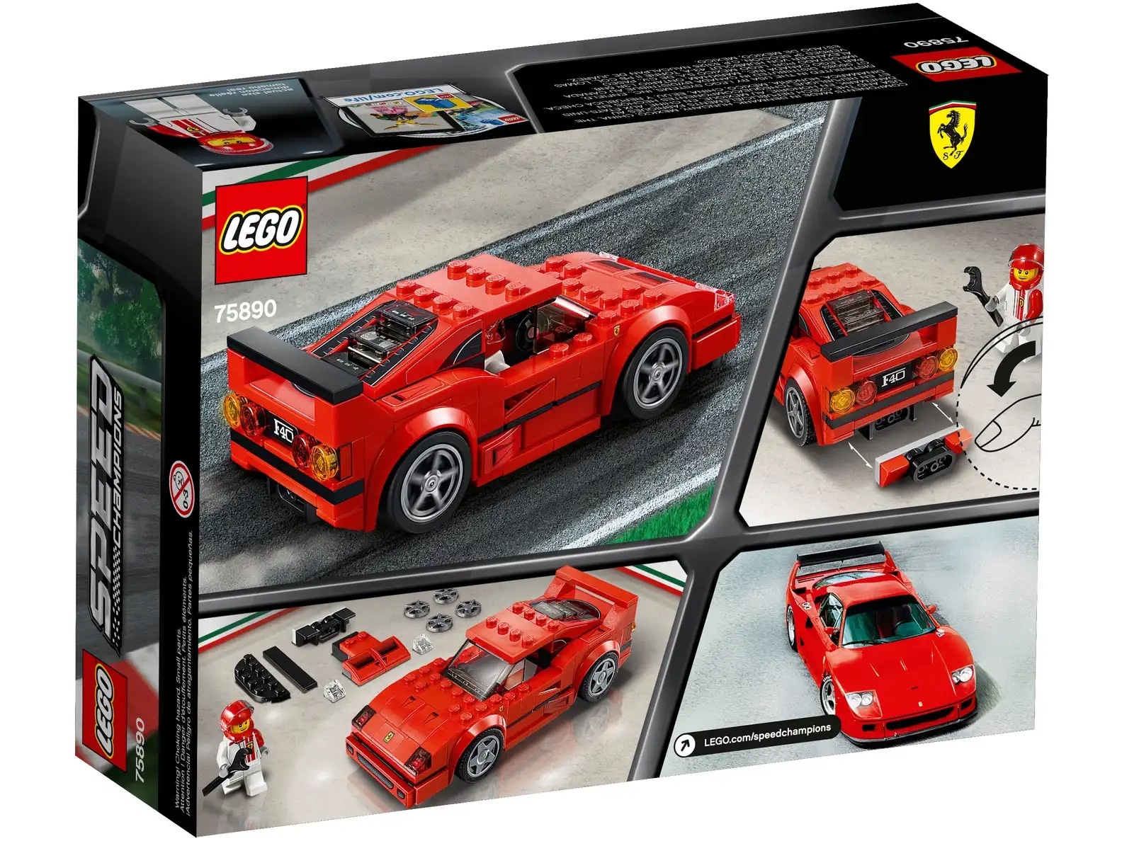 [飛米樂高積木專賣店] LEGO 75890 Speed系列 Ferrari F40 Competizione