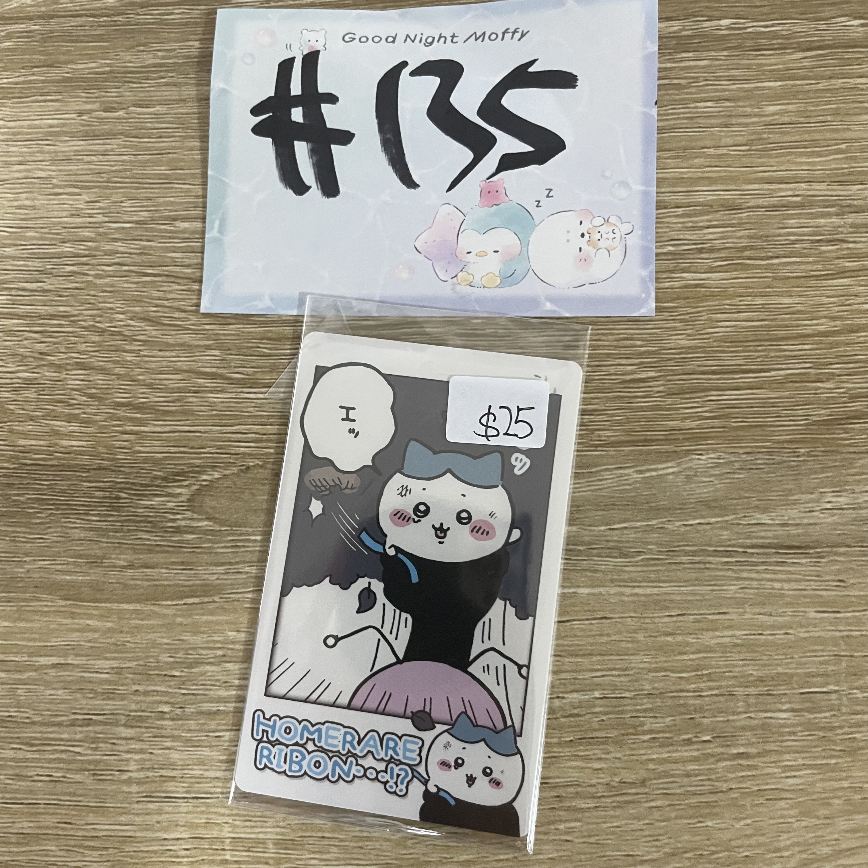 CHIIKAWA 八字貓 拍立得  小卡#135