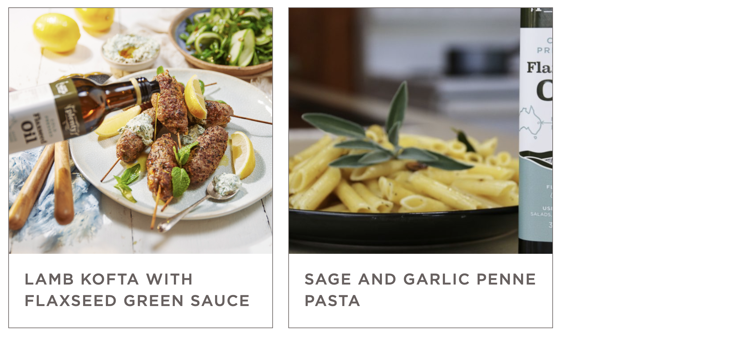 Flaxseed Oil Recipes