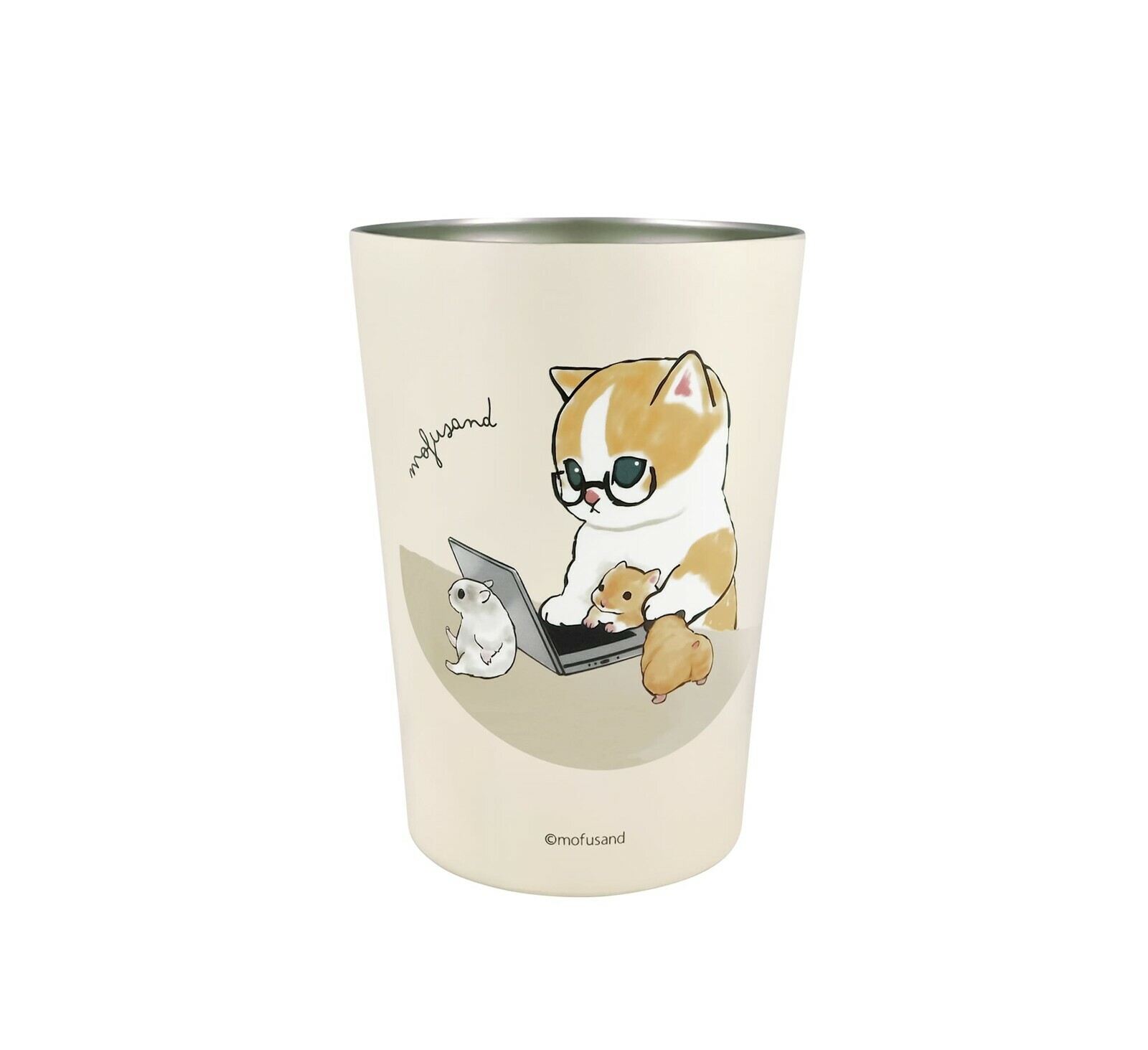 日本mofusand不銹鋼杯(M) (非日本製)