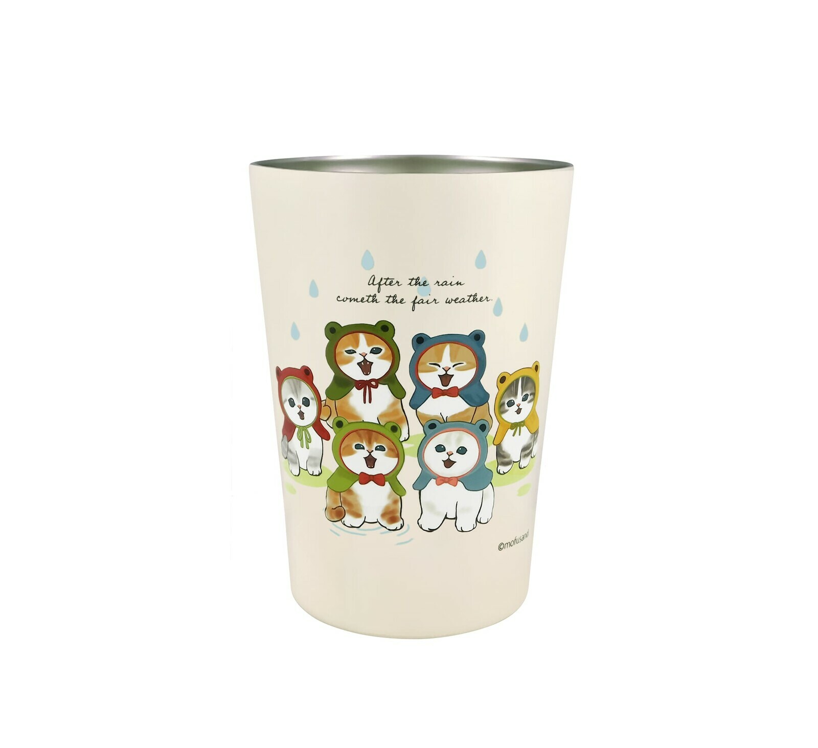 日本mofusand不銹鋼杯(M) (非日本製)