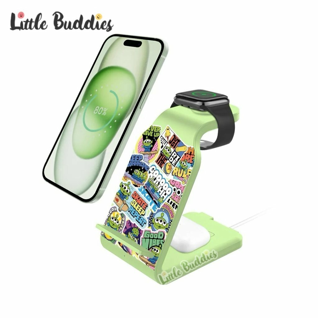 XPower Disney 三眼仔 4合1 多功能無線充電器