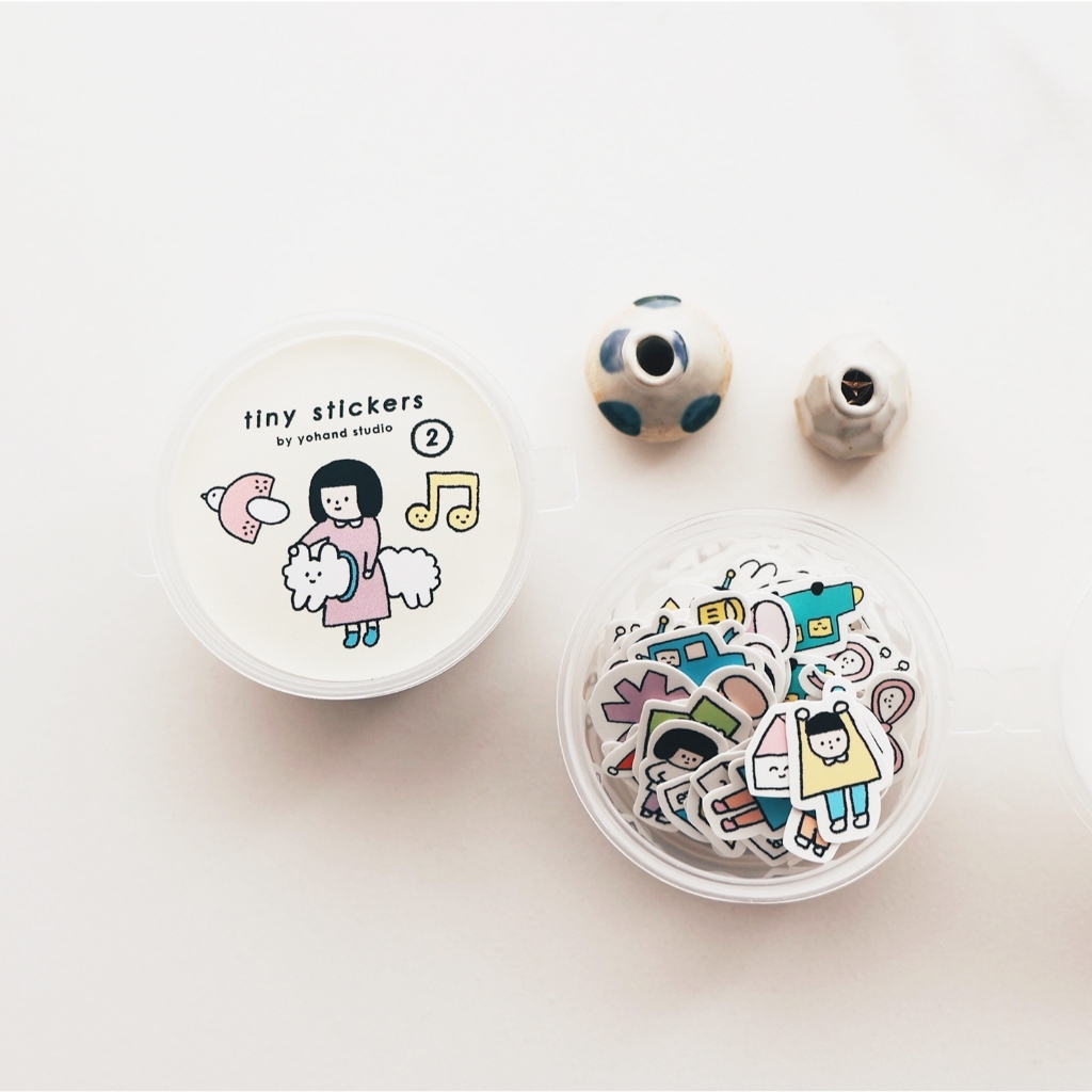 右手超人 二代 迷你貼紙組 全套 100入