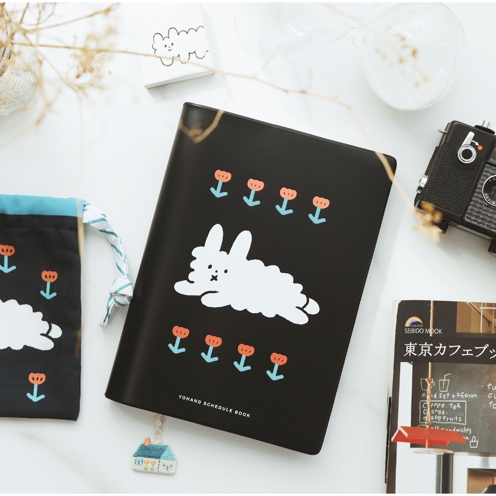 趴趴雲 萬年曆 手帳本 / 皮質款｜右手超人