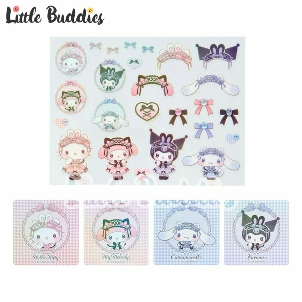 日本 Sanrio 女僕造型系列 - 貼紙套裝