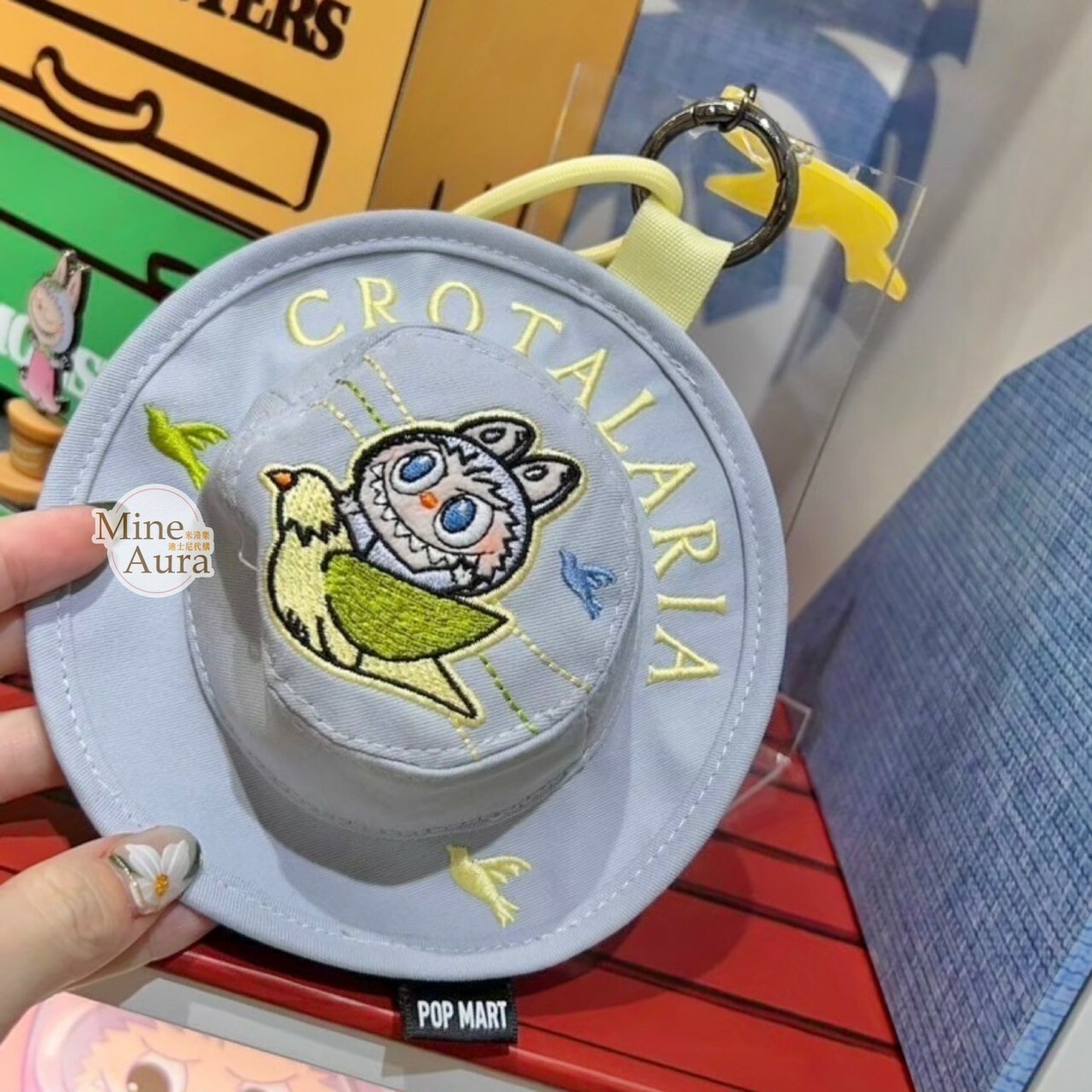 (現貨) POP MART 泡泡瑪特 THE MONSTERS 春天野在家系列 拉布布 LABUBU 漁夫帽造型 小包 盲選盒 盲盒 -泡泡瑪特城市樂園