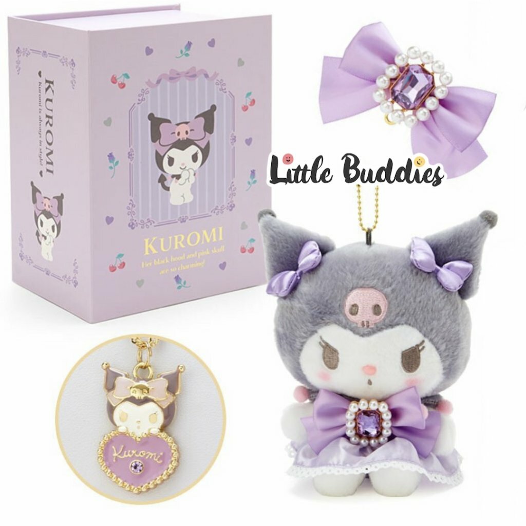 日版Sanrio 公仔頸鍊配飾禮品套裝 閃閃發光寶石系列