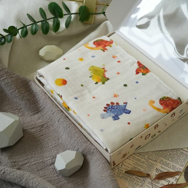 Hi Y.P store-枕巾-獨家設計款-恐龍星球