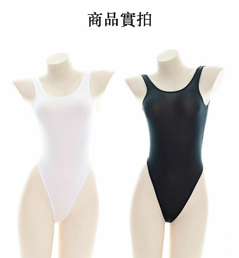 透肌感死庫水開檔連身衣｜情趣內衣