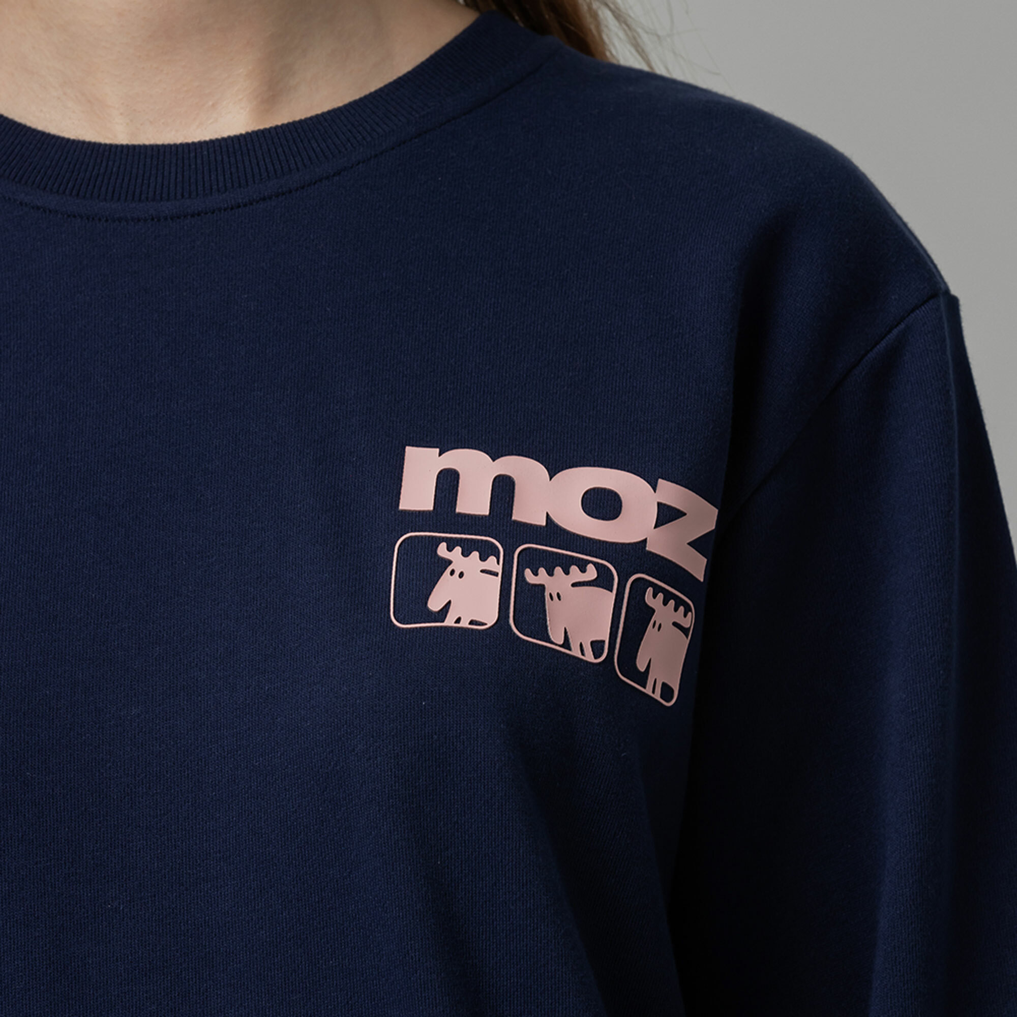 moz Sweden three moose 100% cotton university T