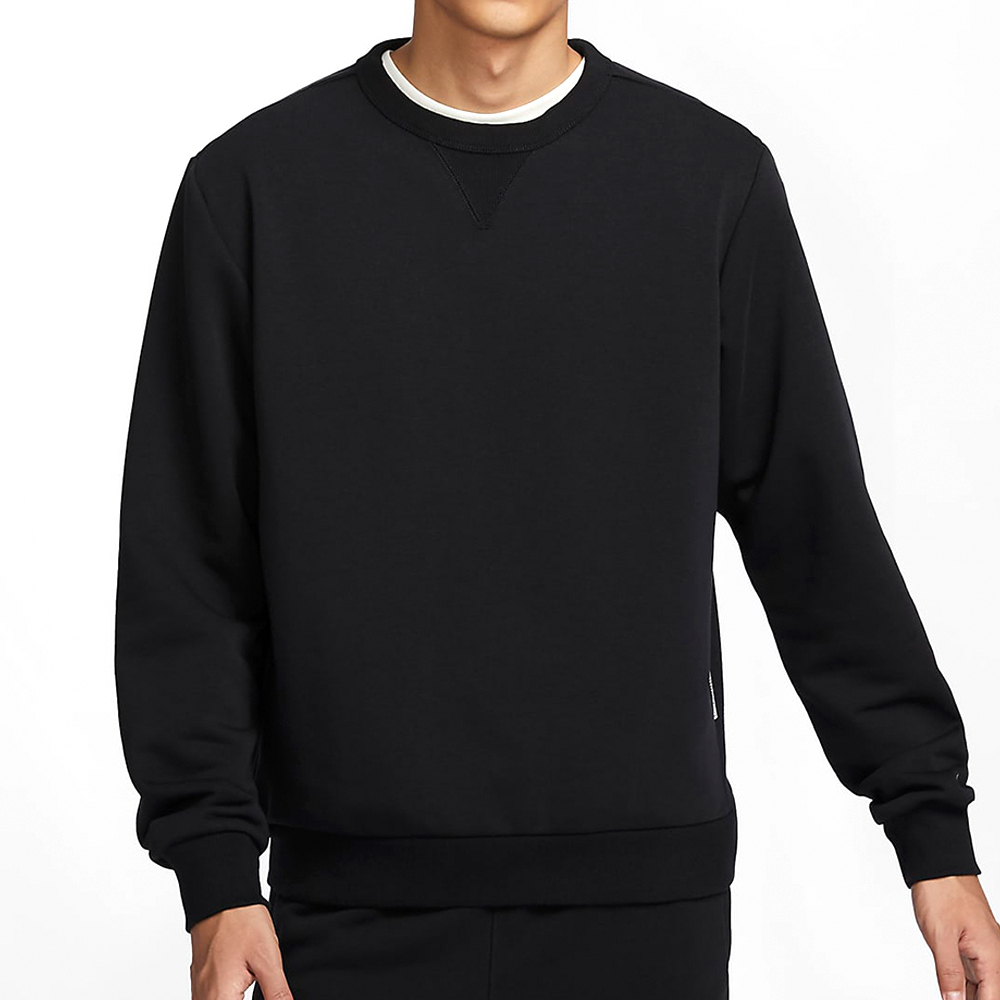 Nike SI Crew 男款 黑色 上衣 拉鍊 休閒 運動 毛圈布 口袋 拉鍊 大學T 長袖 FZ0221-010