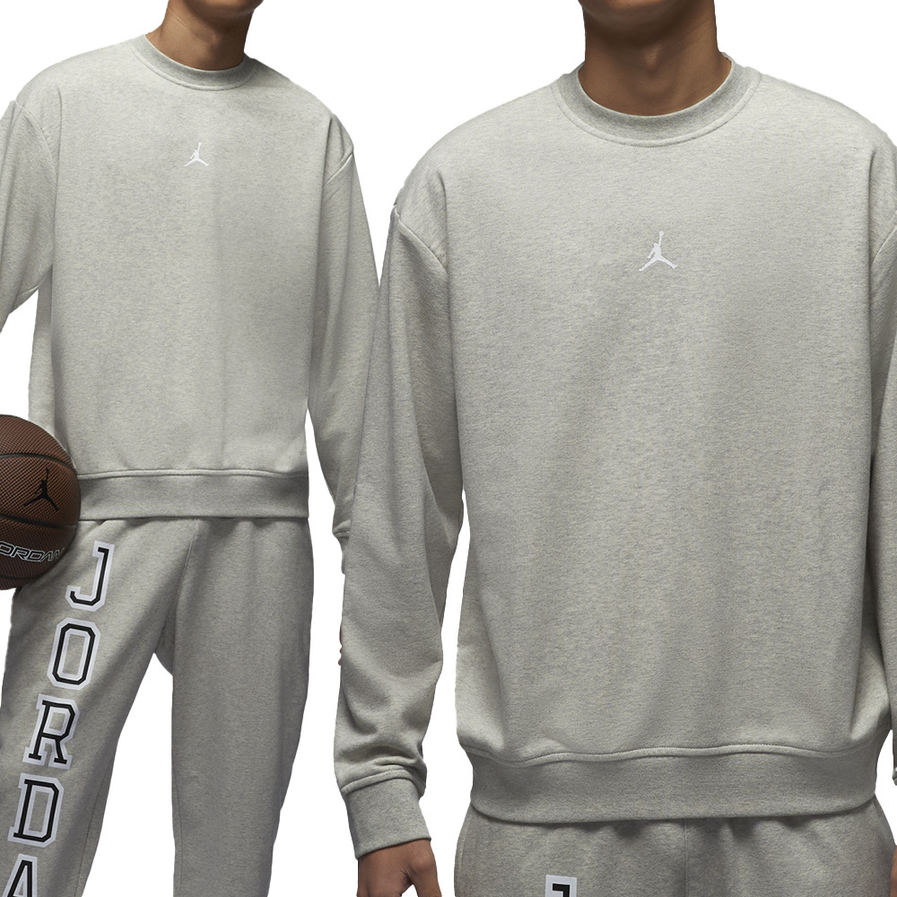 Nike J DF SPRT CSVR FLC PO 男款 灰色 大學T 運動 喬丹 毛圈布 長袖 FV8625-050