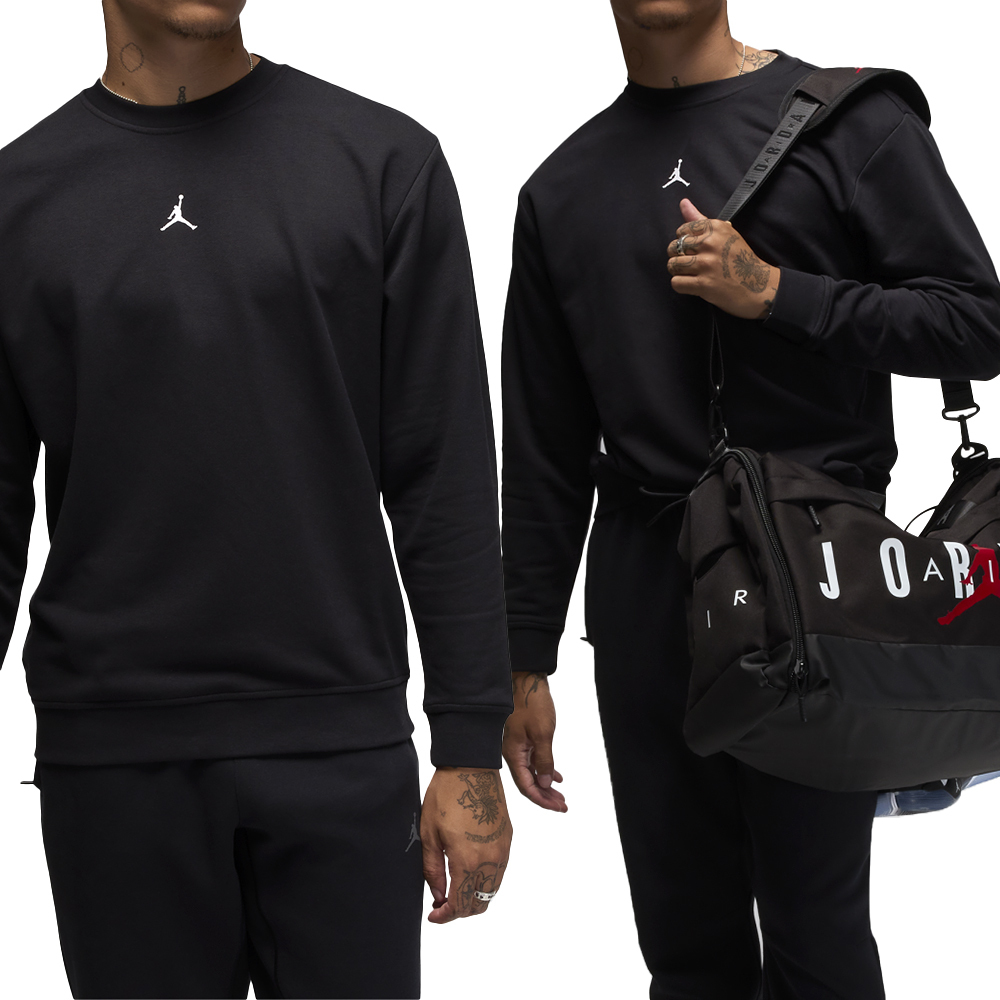 Nike J DF SPRT CSVR FLC PO 男款 黑色 大學T 運動 喬丹 毛圈布 長袖 FV8625-010