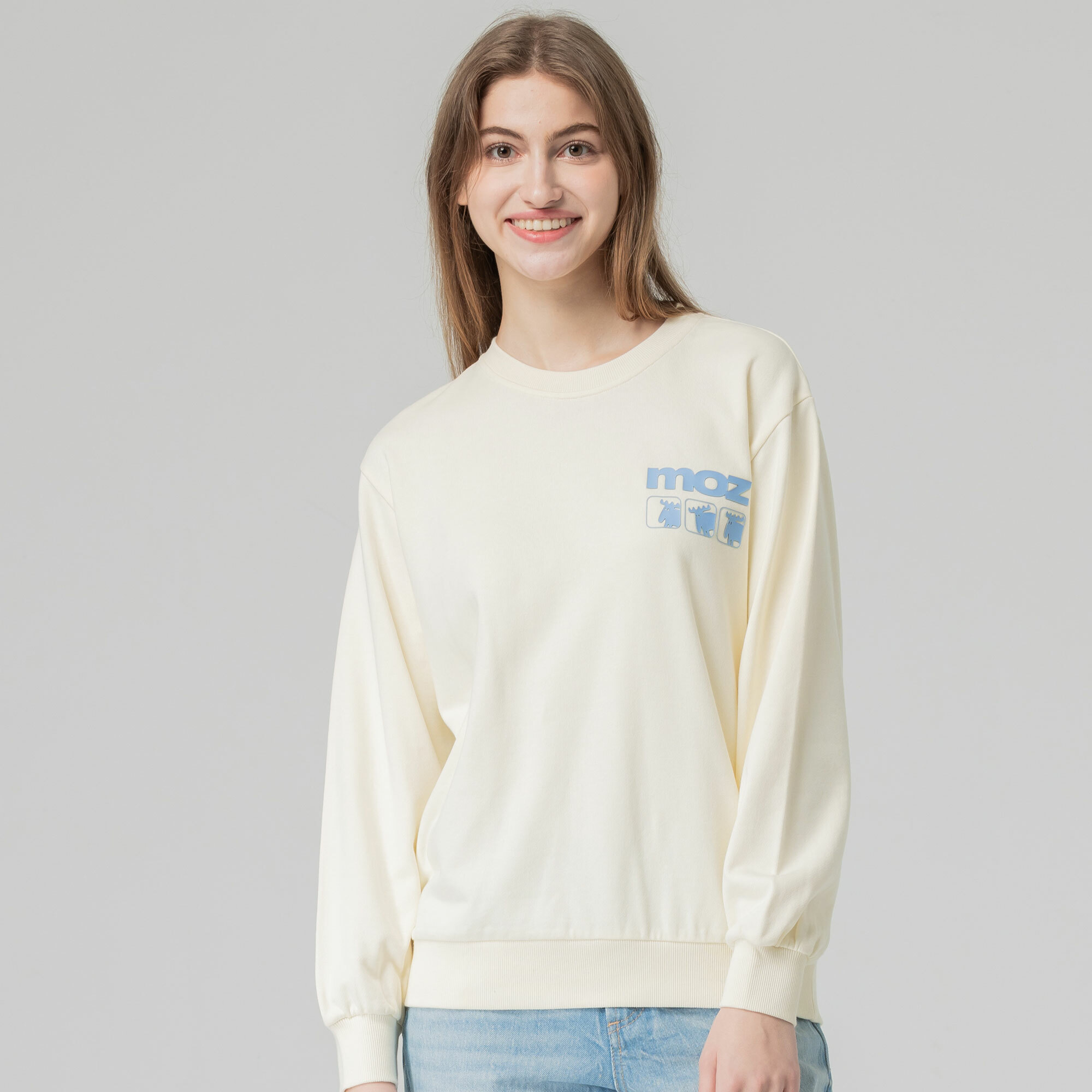 moz Sweden three moose 100% cotton university T