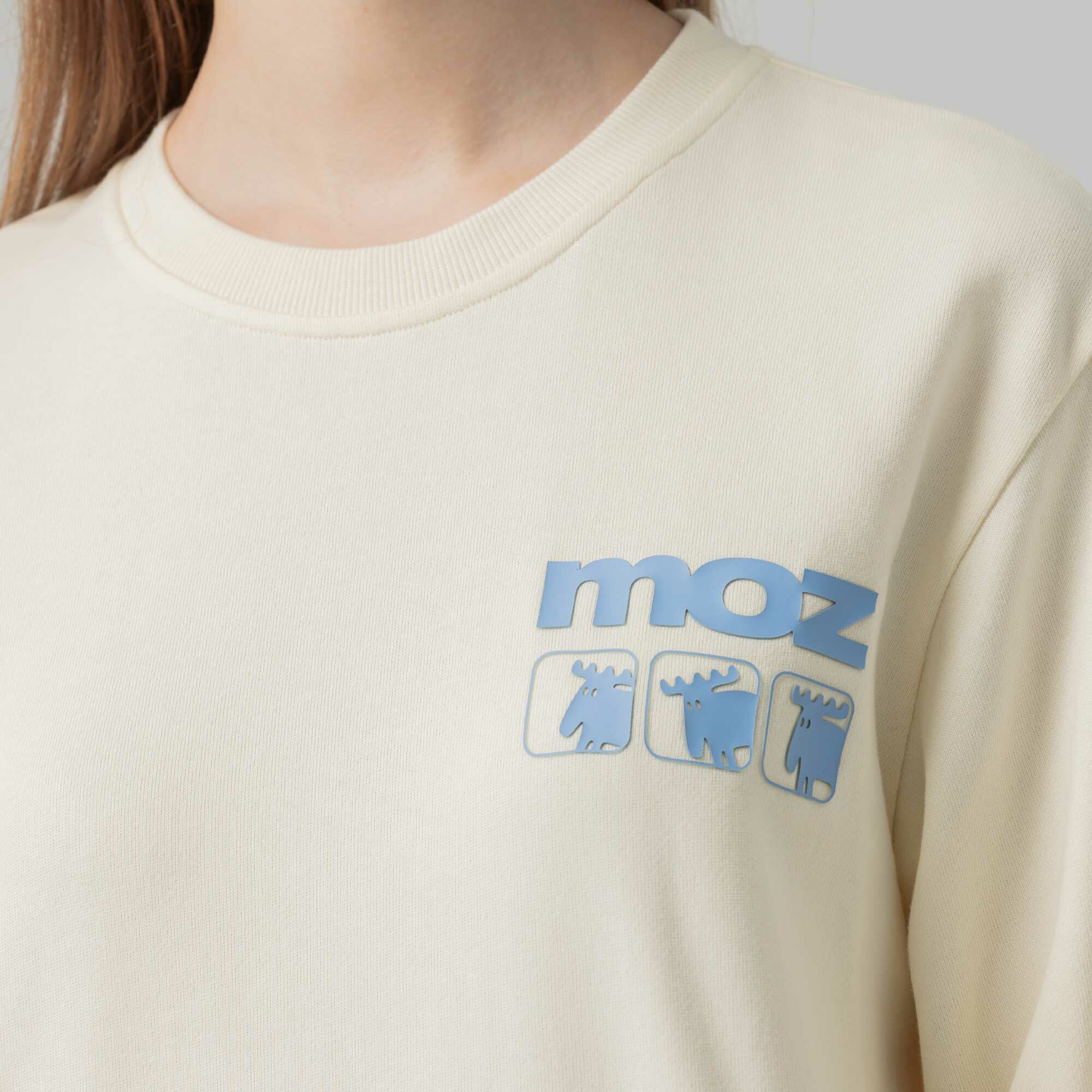 moz Sweden three moose 100% cotton university T