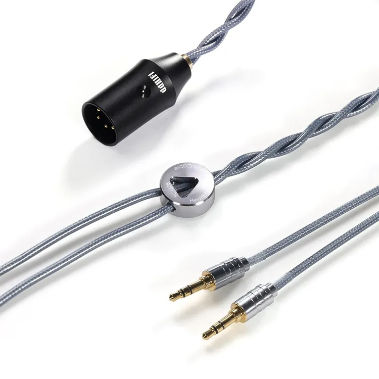 ddHiFi BC150XLR 雙屏蔽純銀頭戴式耳機升級線