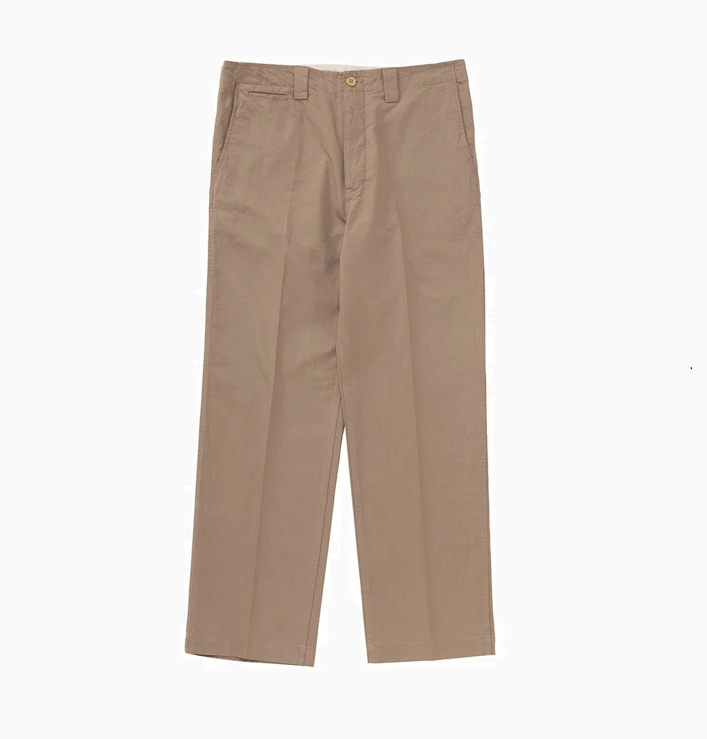 VISVIM WIDE CHINO PANTS - PRE ORDER ITEM (預訂中)