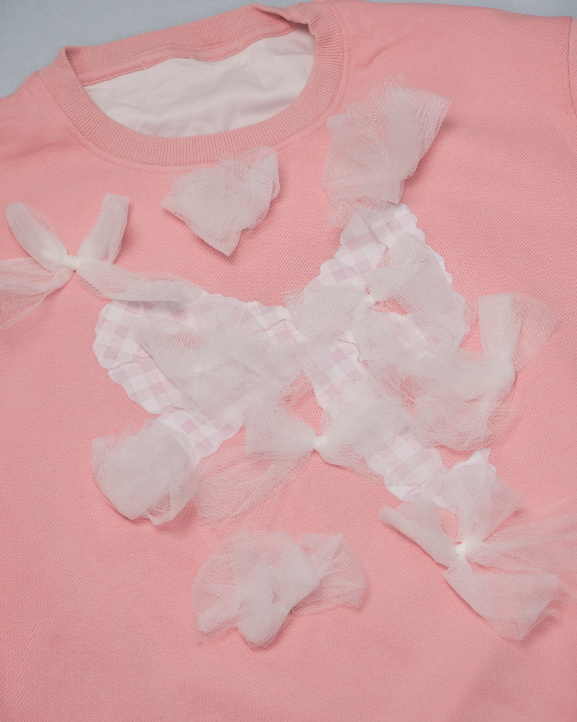 11314 Ruffle Printing Hoddie(Oversize)